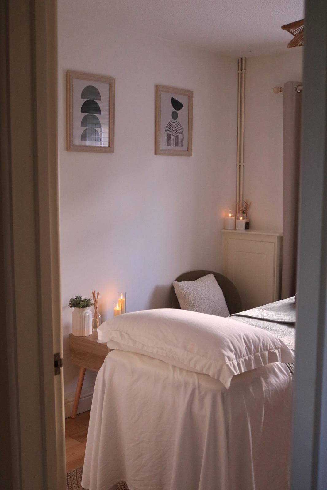 The Serenity by Sophie treatment room in Barnack